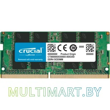 Оперативная память Crucial 16GB DDR4 SODIMM PC4-25600 (CT16G4SFRA32A)